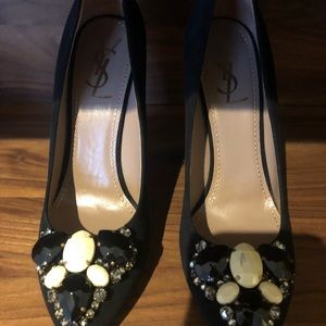 Black YSL Pumps -never worn!